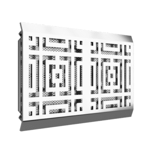 Grelha Modular Central Anti-turbilhão e Anti-aprisionamento de sobrepor 152 x 264mm - Linha Maya