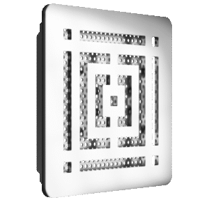 Sucção Quadra Anti-turbilhão e Anti-aprisionamento com Difusor de Encaixe - Linha Maya